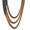 GOLD/BLACK DESIRE NECKLACE
