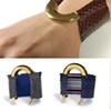 SIGNATURE SNAKESKIN CUFFS