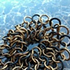Stretchy Aged-Bronze Bracelet