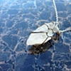 Crystal Chunk Necklace (Back)