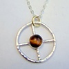 Crank Necklace with Tiger's Eye