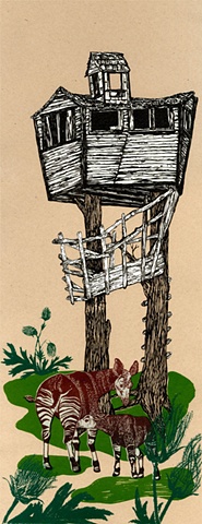 Okapis and Treehouse
