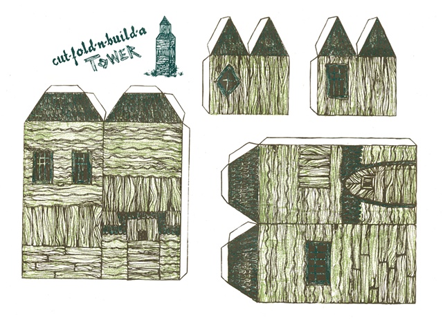 Cut-Fold-N-Build-A Tower