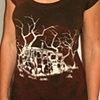 Hand-Dyed and Printed Tee