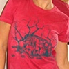 Hand-Dyed and Printed Tee