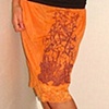 Hand-Dyed and Printed Slip