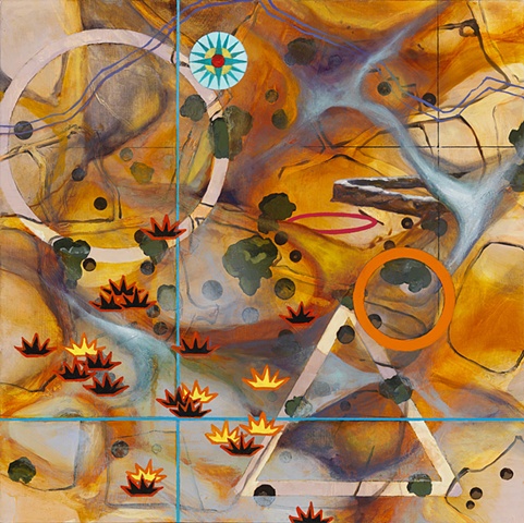 Darfur landscape, aerial mapping and burning/burned images