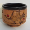 Pin Oak Tea Bowl