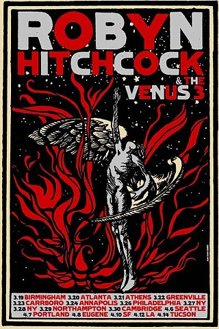 Robyn Hitchcock & The Venus 3 Poster