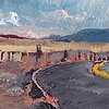 southbound, Highway 285, toward Encino, NM