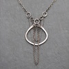 Sterling Drippy Chains Pendant