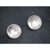 Silver Saucer Studs