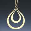 Double Teardrop Pendant