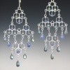 Ultraluxe Hive Chandelier Earrings