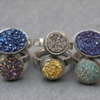 Assorted Druzy Rings..