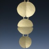 Triple Split Circle Pendant
