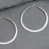 Twisted Rope Hoop Earring