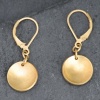 Vermeil Saucer Earrings