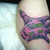 Zombie hand tattoo