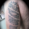 Healed pillar w/lion