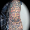 tiki tattoo cover up