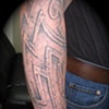 stone tribal tattoo