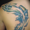 snowflake tattoo