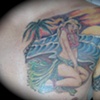 hula girl cover up