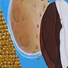 "Goodnight Half Moon" side detail