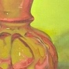Vase in Red and Green