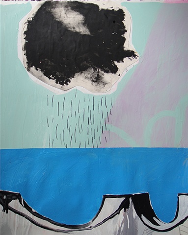 Rain, Cloud, Wave
