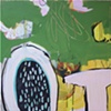Sana Birds-green (sold)