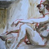 reclining man