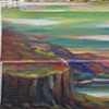 landscape on a shingle