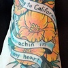 Courtney's foot