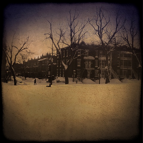 Frozen Journey - Photo Art Print by The Lonely Pixel Photography in Montreal, Canada