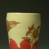 Bird and Flower Cup