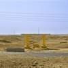Desert Bus Stop, Luxor, Egypt