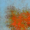 Large Blue Push with Orange
