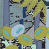 ferns in forest - detail