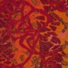 Red Mica with Tiffany Window - detail