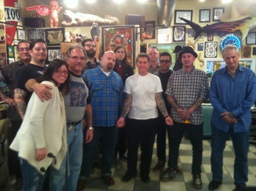 The Don Ed Hardy visits Chicago Tattoo