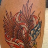 Eagle and Flag