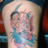 Koi and Kintaro