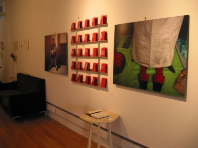 installation at asterisk gallery, brooklyn view 2