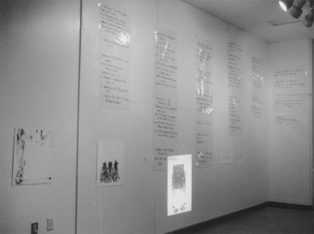 exhibiting symptoms installation view 1