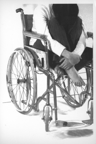 exhibiting symptoms postcard