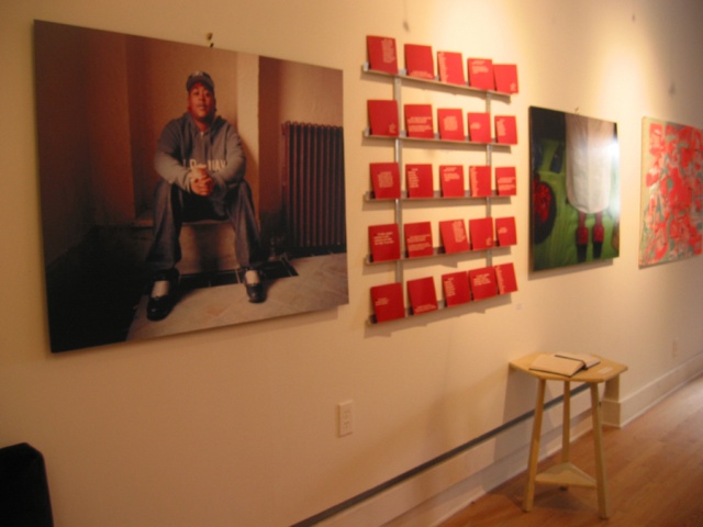 installation at asterisk gallery, brooklyn view 1