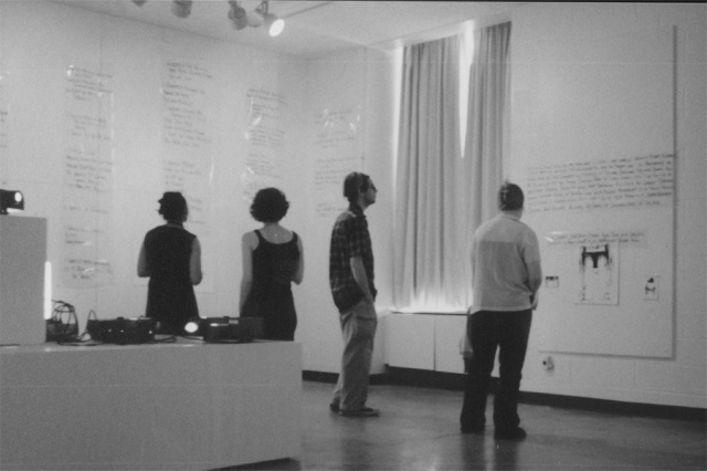 exhibiting symptoms installation view 2