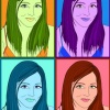 Amy "Warhol-style"